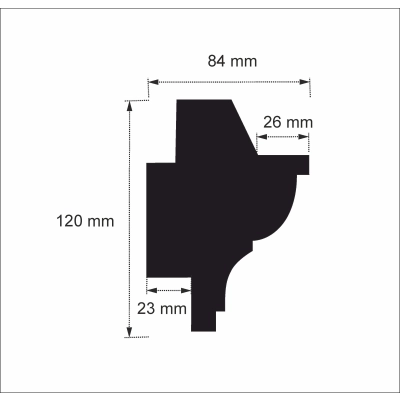 Stuckleisten  Led - 8 Meter OL-21